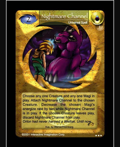 Nightmare Channel - Foil